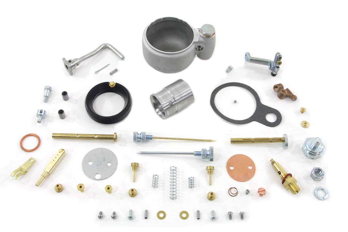 HARLEY Linkert M88 Vergaser-Hardware-Kit Passend für 1936-1948 UL, 1937-1952 WL, 1937-1952 WLA, 193