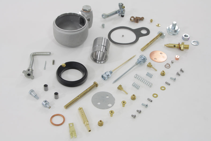 HARLEY Linkert M88 Vergaser-Hardware-Kit Passend für 1936-1948 UL, 1937-1952 WL, 1937-1952 WLA, 193