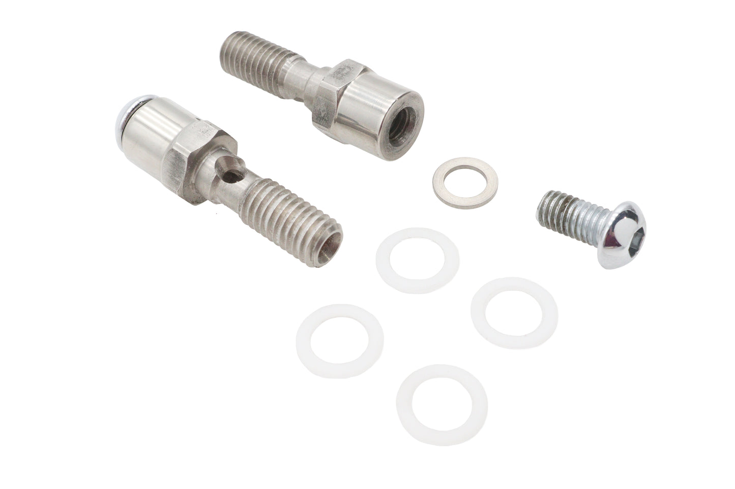 HARLEY Entlüftungsschrauben-Set verlängert passend für 1992-2017 FXST, 1992-2017 FLST, 1992-2017 FXD, ab 1992