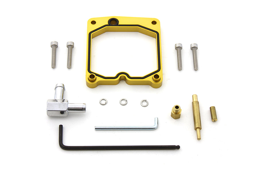 HARLEY Extended Schwimmergehäuse-Kit Passend für 1990-2017 FXST, 1990-2017 FLST, 1993-2006 FLT, 1993-2017 F