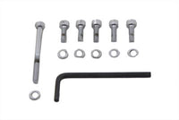 HARLEY Keihin Vergaser Chrom Inbusschrauben-Kit Passend für 1976-1984 FX, 1976-1984 FL, 1976-1987 XL,