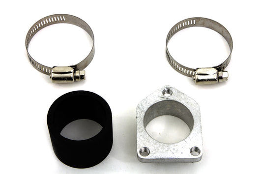 HARLEY 3 Bolt Linkert Carburetor Adapter Kit Fits 1937-1948 UL,   1935-1952 WL,