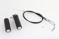HARLEY Drehgriff-Kit mit Zügen Passend für 1990-1996 FX, 1990-1996 FL, 1990-1996 XL,