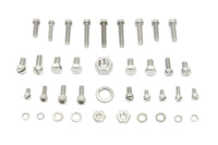 HARLEY Linkert Vergaser Schrauben-Kit Zicad beschichtet Passt 1936-1965 FL, 1936-1952 W, 1936-1957 G,