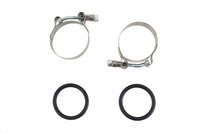 HARLEY Power Ansaugkrümmer-Klemmsatz mit O-Ringen Passend für 1955-1977 FL, 1971-1977 FX, 1957-1977 X