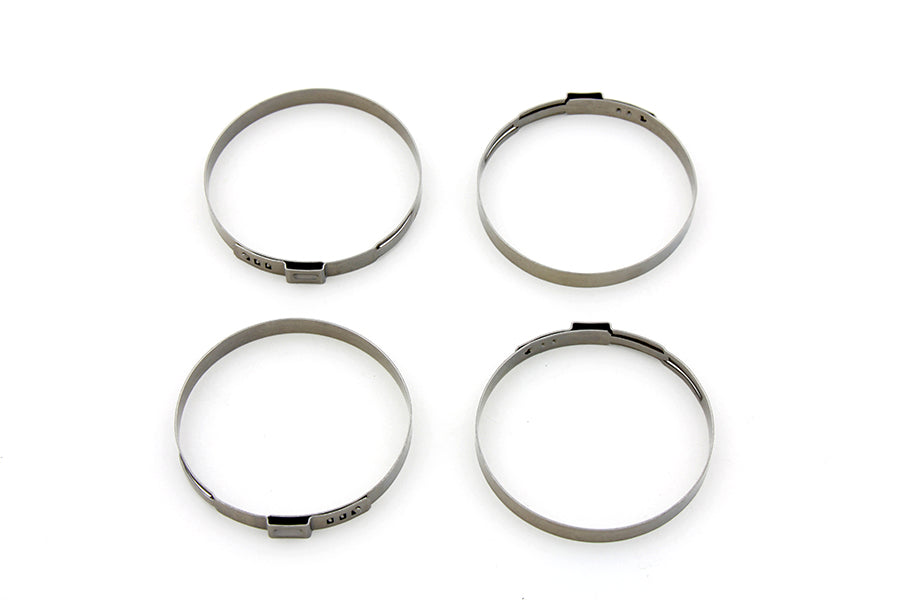 HARLEY Ansaugkrümmer-Klemmen-Set passend für 1978-1984 FL, 1978-1984 FX, 1978-1984 XL,