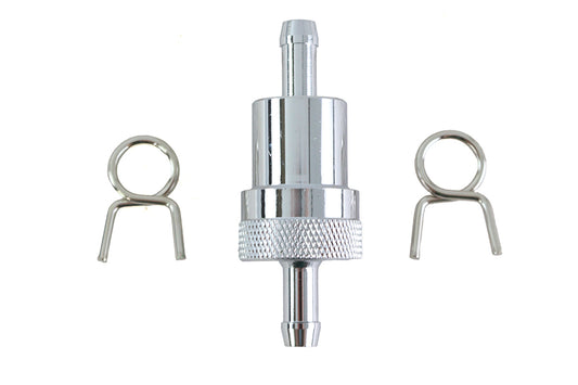 HARLEY Alloy Fuel Filter Chrome Fits 0-  Custom, application