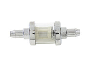 HARLEY Kleer-Thru Kraftstofffilter Chrom und Glas Passend für 0- Custom, Anwendung