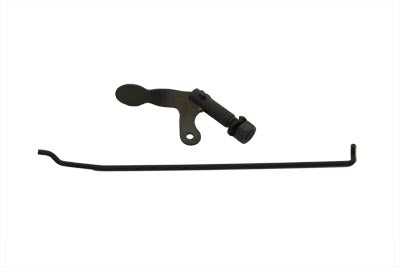HARLEY Replica Parkerized Carburetor Choke Rod Kit fits 1941-1947 FL,