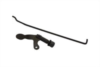 HARLEY Replica Parkerized Carburetor Choke Rod Kit fits 1941-1947 FL,