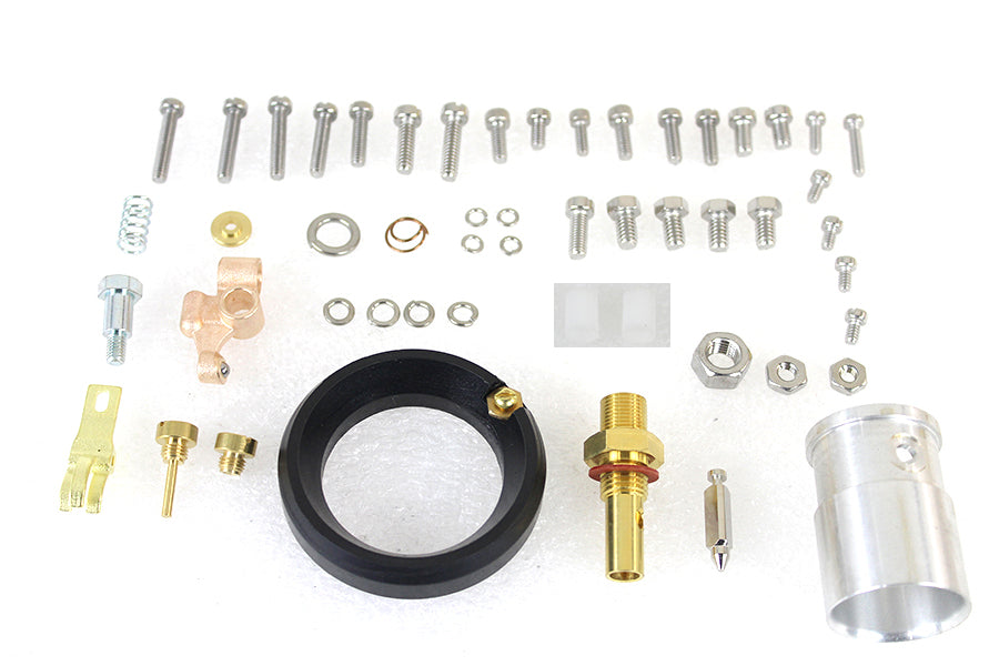 HARLEY M-16-18 Linkert Vergaser-Hardware-Kit Passend für 1930-1936 RL, 1932-1956 G, 1941-1965 FL, 1