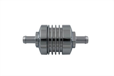 HARLEY Chrome Billet Fuel Filter Fits 0-  Custom, application
