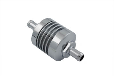 HARLEY Chrome Billet Fuel Filter Fits 0-  Custom, application