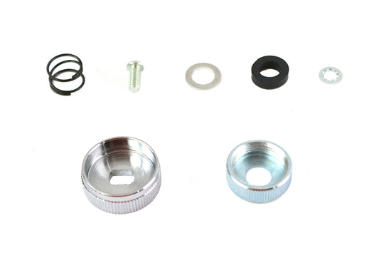 HARLEY Petcock Shut Off Rod Knob Kit fits 1941-1965 FL,