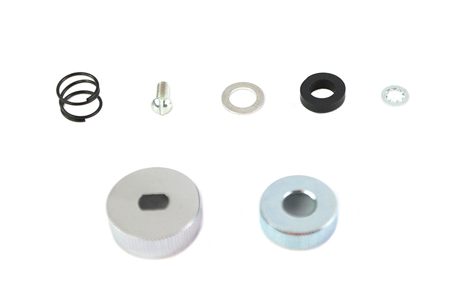 HARLEY Petcock Shut Off Rod Knob Kit fits 1941-1965 FL,