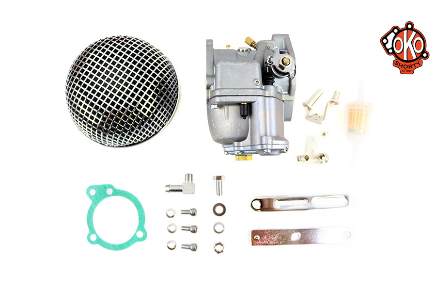 HARLEY OKO Shorty 47mm Vergaser-Kit Passend für 0-  Custom, Anwendung