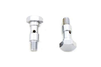 HARLEY Entlüftungsschrauben-Set Chrom Passend für 1999-2007 FXST, 1999-2007 FLST, 1999-2007 FXD, 1999-2007