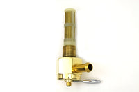 HARLEY Sifton Brass Hex Petcock 90� Left Hand Spigot fits 1965-1974 FL,  1971-1974 FX,  1955-1974 XL,