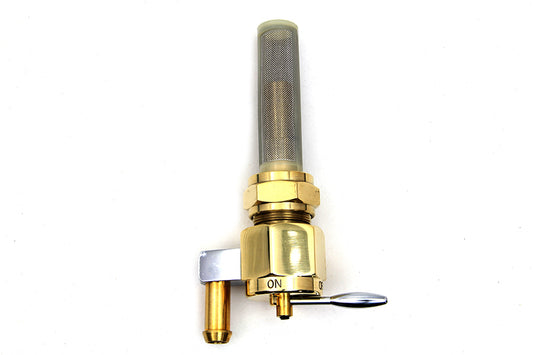 HARLEY Sifton Brass Hex Petcock Inward Spigot with Nut fits 1975-1984 FL,  1975-1984 FX,  1984-1994 FXST,  1986-1994 FLST,  1975-1995 XL,  1982-1984 FXR,  1985-1994 FXR,  1991-1994 FXD,