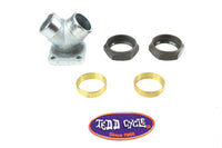 HARLEY 45 Zoll Ansaugkrümmer-Kit passend für 1937-1973 G, 1936-1952 W,
