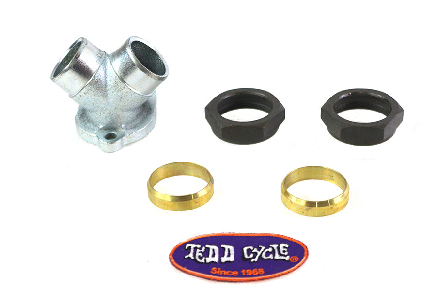 HARLEY 45 Zoll Ansaugkrümmer-Kit passend für 1937-1973 G, 1936-1952 W,