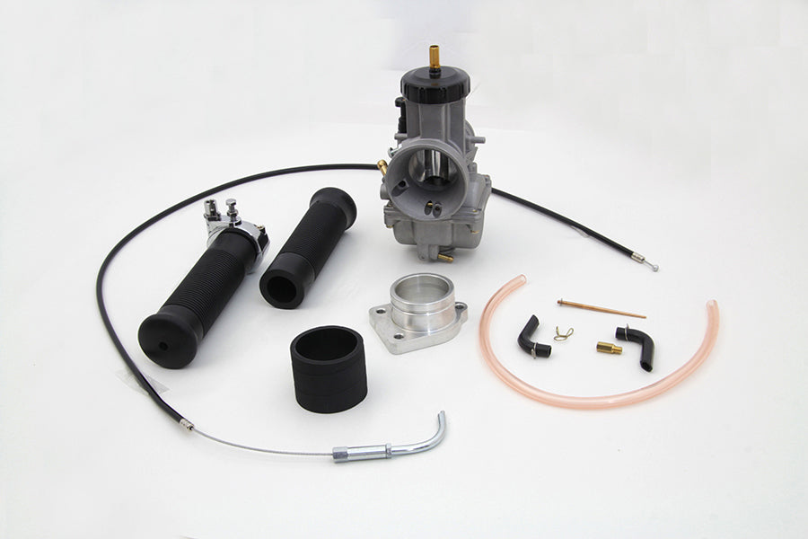 HARLEY 38mm Flachschiebervergaser-Kit Passend für 1937-1948 UL, 1930-1951 Chief,