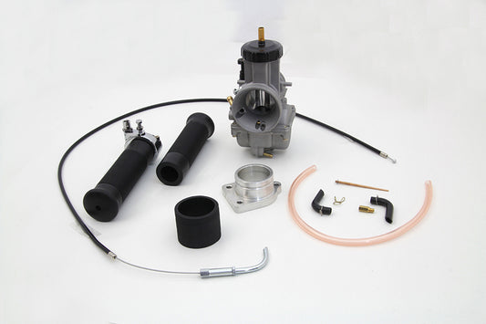 HARLEY 38mm Flachschiebervergaser-Kit Passend für 1937-1948 UL, 1930-1951 Chief,