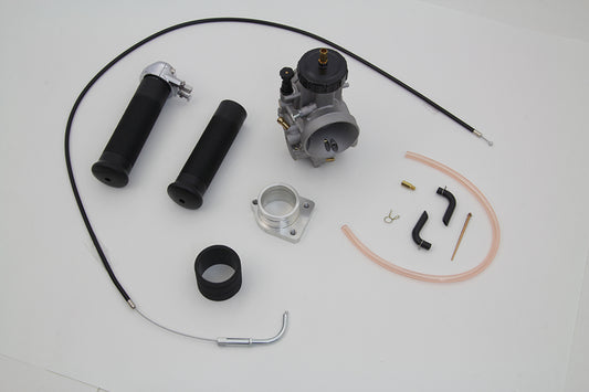 HARLEY 38mm Flachschiebervergaser-Kit Passend für 1937-1948 UL, 1930-1951 Chief,