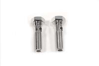 HARLEY Entlüfterschrauben-Set Chrom Passend für 1992-1999 FXST, 1991-UP XL, 1992-1998 FLST, 1992-1998 FXD