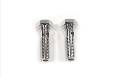HARLEY Entlüfterschrauben-Set Chrom Passend für 1992-1999 FXST, 1991-UP XL, 1992-1998 FLST, 1992-1998 FXD