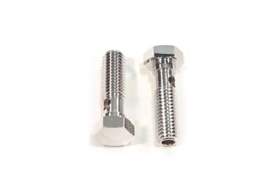 HARLEY Entlüfterschrauben-Set Chrom Passend für 1992-1999 FXST, 1991-UP XL, 1992-1998 FLST, 1992-1998 FXD