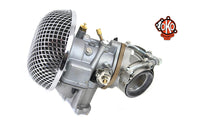 HARLEY 47mm OKO Shorty Vergaser Kit Aluminium Passend für 1966-1976 FL, 1973-1976 FX, 1957-1977 XL,
