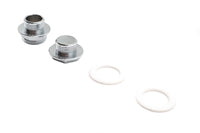HARLEY Benzinhahn-Adapter-Set Chrom Passend für 1995-2001 FLT, 1995-2001 FLHT,