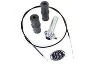 HARLEY 1/4 inch Turn Throttle Kit fits 1976-1996 FL,   1976-1966 FX,   1976-1996 XL,   1976-1996 FL,   1976-1996 FX,