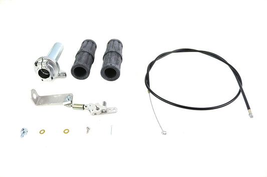 HARLEY 1/4 inch Turn Linkert Throttle Kit fits 1948-1965 FL,