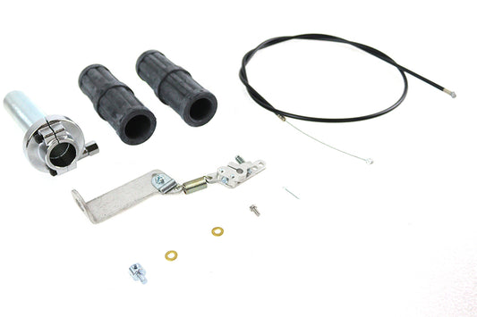 HARLEY 1/4 inch Turn Linkert Throttle Kit fits 1948-1965 FL,