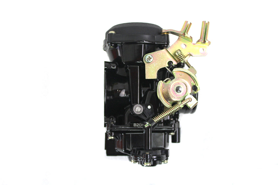 ハーレー 40mm CVキャブレターアセンブリ グロスブラック 1991-2006 XL、1200cc対応