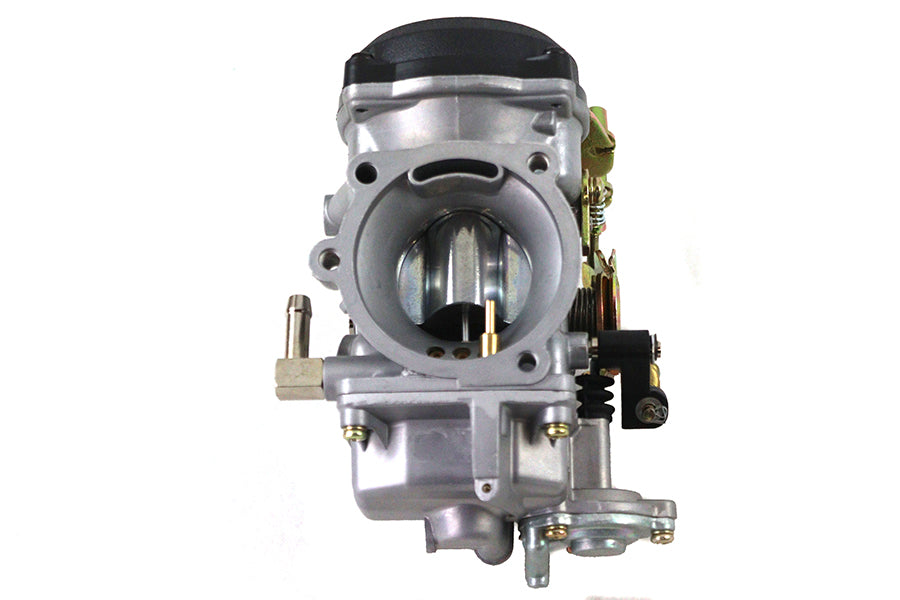 HARLEY 40 mm CV-Vergaser Natur Passt für 1986-2006 FXST, 1984-2006 FLST, 1988-2007 FLT, 1991-200
