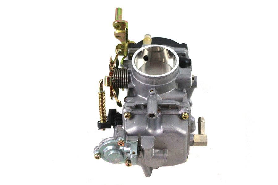 HARLEY 40 mm CV-Vergaser Natur Passt für 1986-2006 FXST, 1984-2006 FLST, 1988-2007 FLT, 1991-200