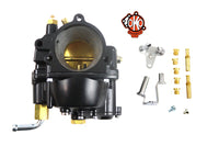 HARLEY OKO Performance 1-7/8 Zoll Shorty Vergaser Schwarz Passt 0-  Custom, Anwendung