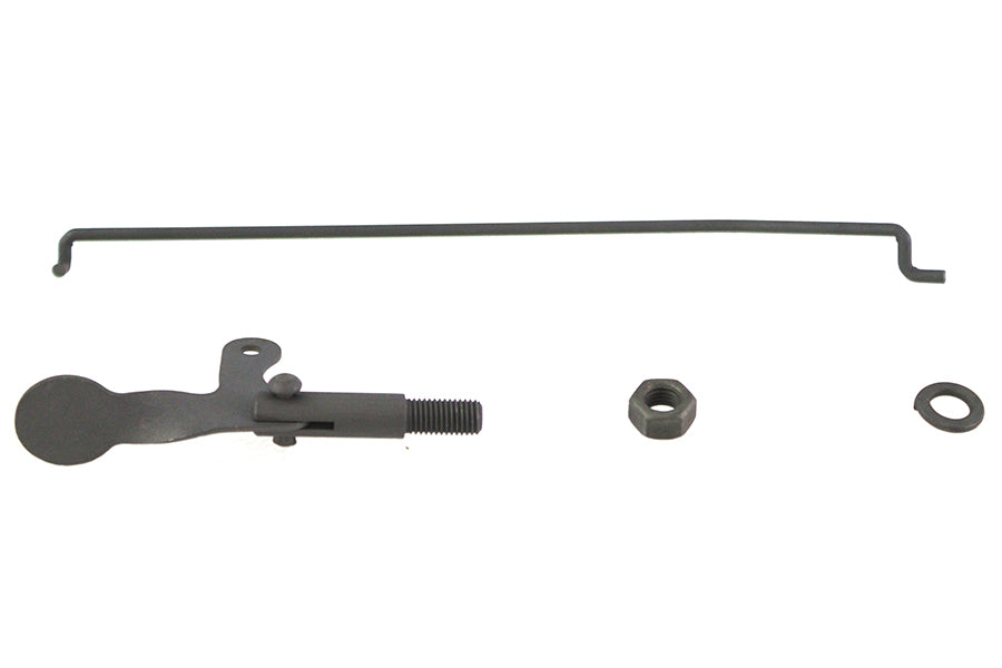 HARLEY Replica Parkerized Carburetor Choke Rod Kit fits 1938-1947 EL,