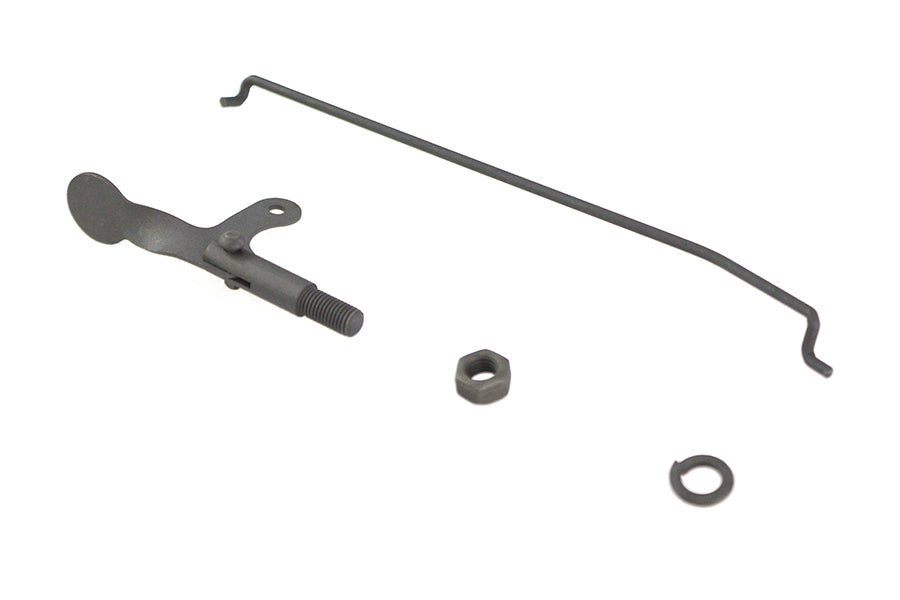 HARLEY Replica Parkerized Carburetor Choke Rod Kit fits 1938-1947 EL,