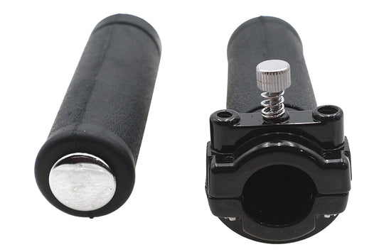 HARLEY Schwarze Doppelseilzug-Gasgriffarmatur passend für 1981-1996 FXE, 1981-1996 XL,