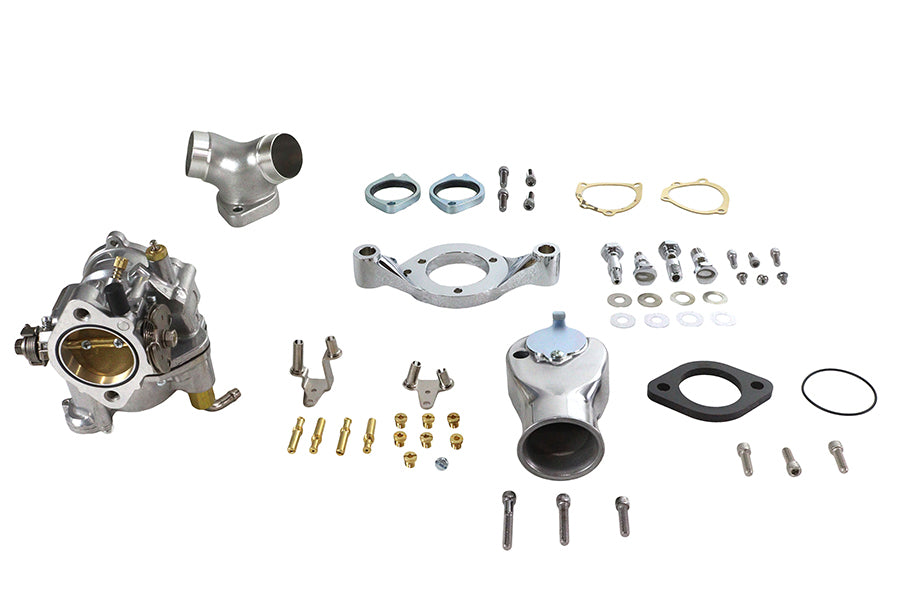 HARLEY Tourist Trophy 1-7/8 Zoll Shorty Vergaser Kit Passend für 1993-2007 FLST, 1993-2007 FXST, 1993