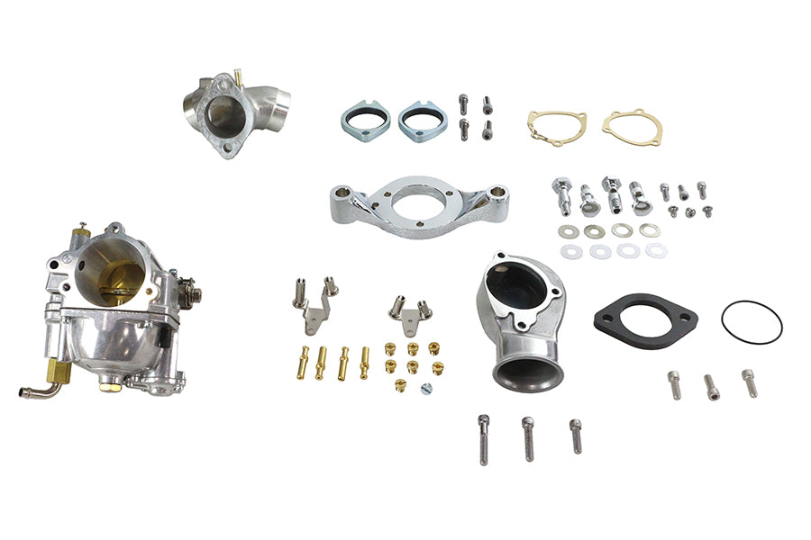 HARLEY Tourist Trophy 1-7/8 Zoll Shorty Vergaser Kit Passend für 1993-2007 FLST, 1993-2007 FXST, 1993