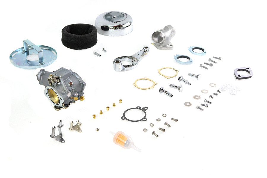 HARLEY OKO Performance 1-7/8 Zoll Shorty Vergaser-Kit Passend für 1993-2007 FLT, 1993-2007 FLST, 1993