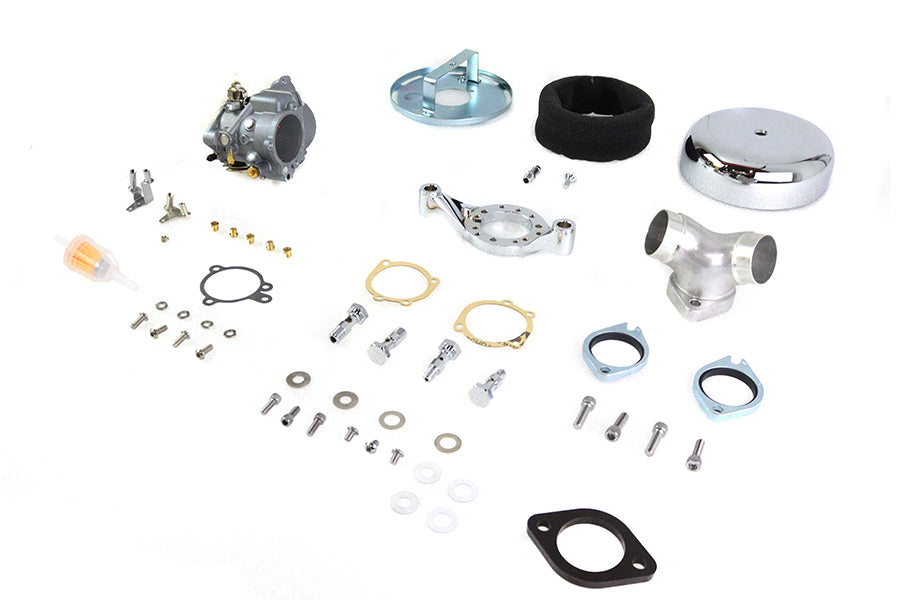 HARLEY OKO Performance 1-7/8 Zoll Shorty Vergaser-Kit Passend für 1993-2007 FLT, 1993-2007 FLST, 1993