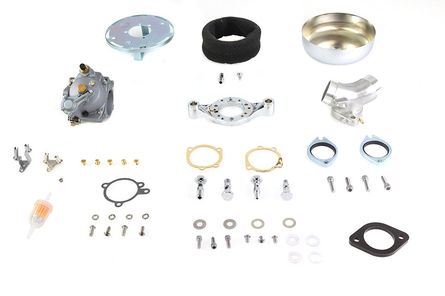 HARLEY OKO Performance 1-7/8 Zoll Shorty Vergaser-Kit Passend für 1993-2007 FLT, 1993-2007 FLST, 1993