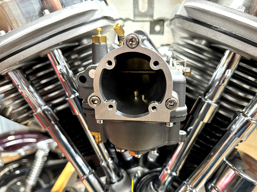 HARLEY Linkert Luftfilter auf Shorty Vergaser Adapter Passt 0- Custom, Anwendung