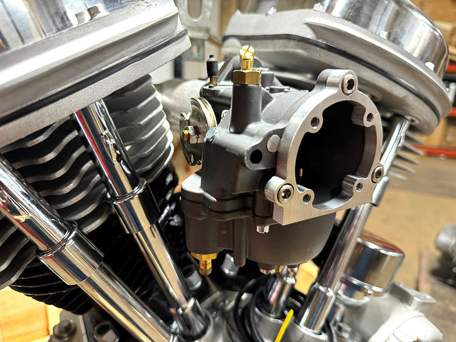 HARLEY Linkert Luftfilter auf Shorty Vergaser Adapter Passt 0- Custom, Anwendung